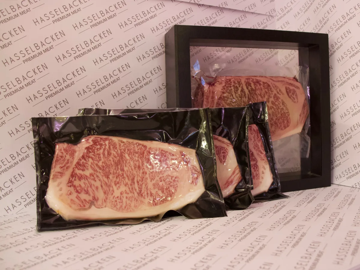 Wagyu A5 10+, Japan hos Hasselbacken Kött & Chark i Stora Saluhallen, Göteborg